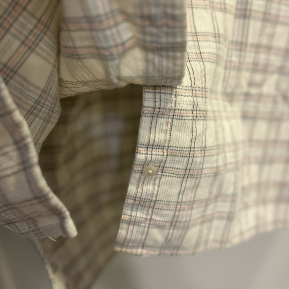 Madewell Corduroy Oversized Ex-Boyfriend Shirt in Lombard Plaid - Picture 4 of 13